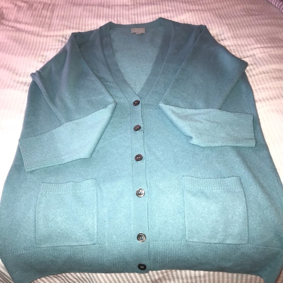 COPY - Pure Collection 100% Cashmere Cardigan - Picture 6 of 6